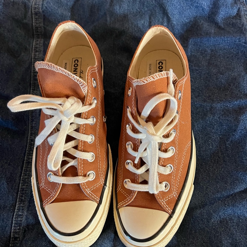 Converse Chuck 70 Low Ox Seasonal Color 'Tawny Olw' Men's Sneakers worn twice